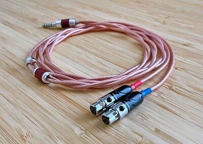 Hi-End Cryo Copper Silver Gold Palladium cable AUDEZE LCD 2 3 4 X XC 4Z MX4 TRRS