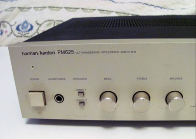 Vintage Harman Kardon PM625 Ultrawideband Integrated Amplifier - tested working!