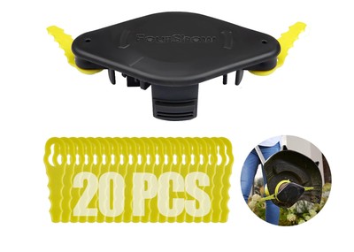 【Quickload】 Bladed Trimmer Head Compatible with Ryobi String Trimmer 18V 24V ...