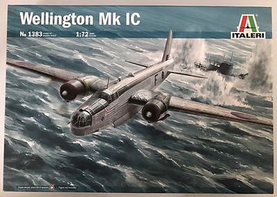 Italeri 1383 Wellington Mk IC 1/72 Model Kit NIB