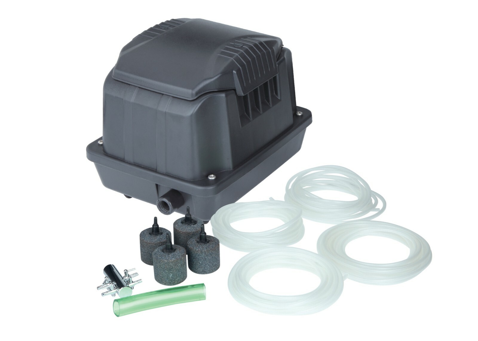 Garden Pond Breeze Air Pump 40 lts Per Minute Complete Kit For All