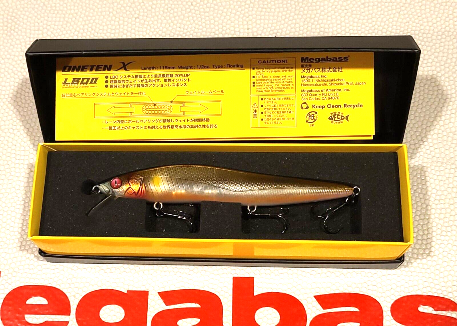 ONETEN X ミノー 2個30thアニバーサリー ワンテンx メガバス30周年