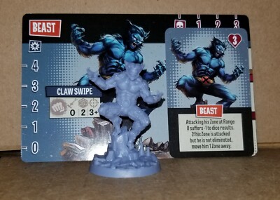 Zombicide Marvel Zombies BEAST Super Hero Kickstarter Exclusive Promo