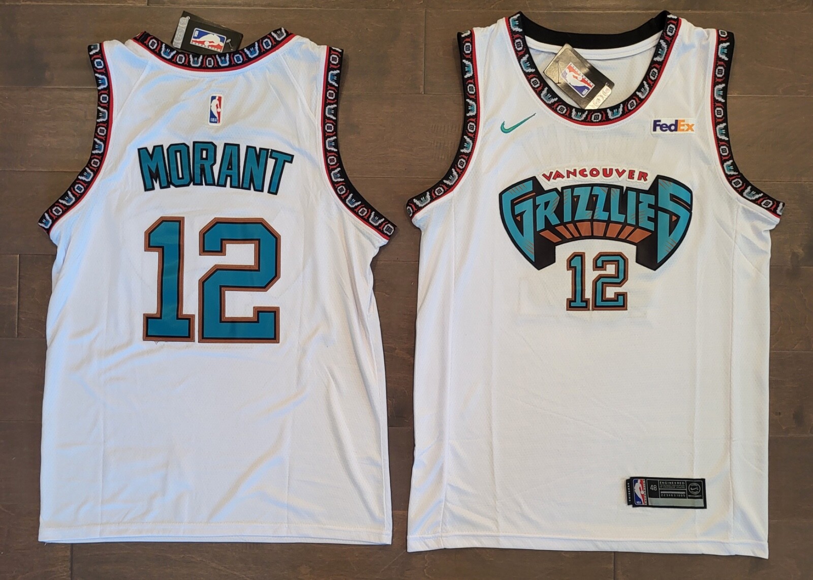 Vancouver Grizzlies MORANT 12 ウニフォーム XL Vancouver Grizzlies MORANT 12 ウニフォーム XL Nike Ja Morant