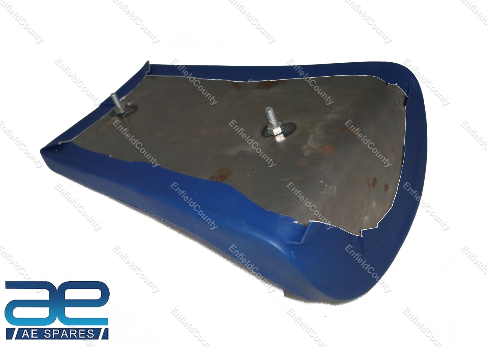 For Benelli Mojave Seat Dark Blue Faux Leather Cafe Racer 260 360 Bikes 