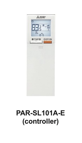 Mitsubishi Electric PAR-SL101A-E Wireless Remote Controller Mitsubishi Electric PAR-SL101A-E Wireless Remote Controller