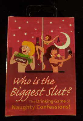 ADULT CARD GAME: WHO IS THE BIGGEST SLUT? - Couples Fun Drinking Foreplay Sex