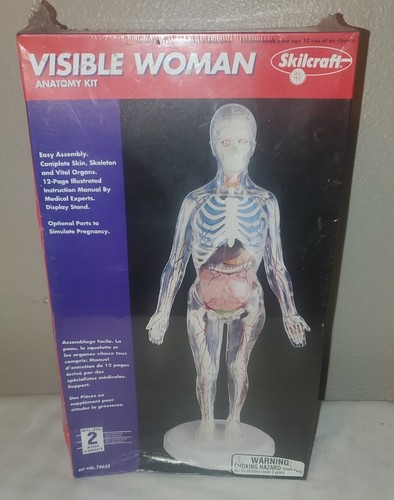 希少 Skil Craft Visible Woman Anatomy Kit Skilcraft Visible Woman Anatomy Kit Factory Sealed | eBay