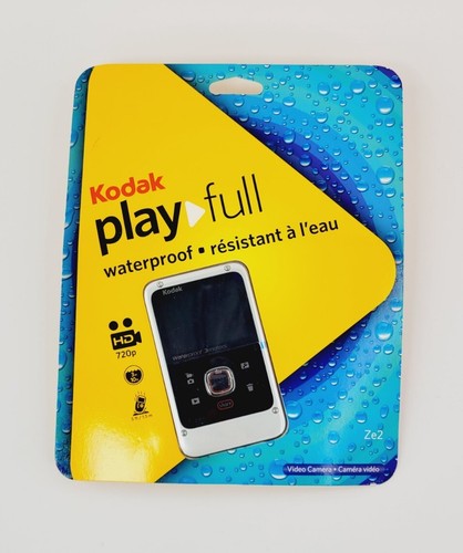 kodak コダック PlayFull ze2 ウォータープルーフ 防水ビデオ コダック、カードサイズの防水ビデオカメラ - 価格.com