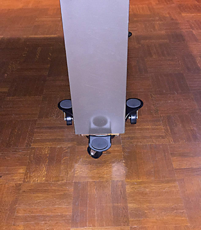 Move-It 9442 12-Inch Steel Tri-Dolly, 300-lb Load Capacity Dollies Material