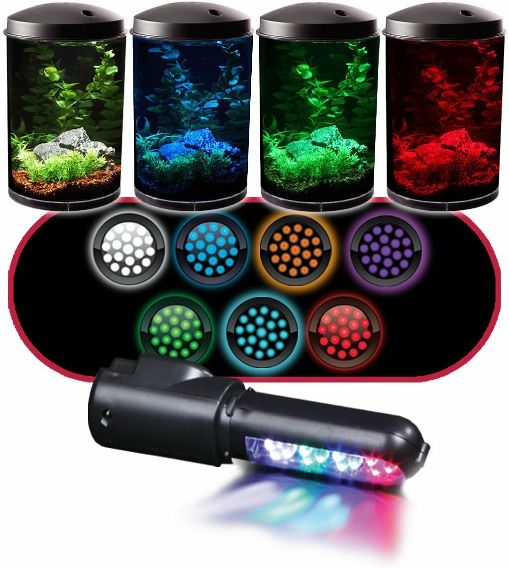 Koller Products Tropical 360 View Aquarium Starter Kit