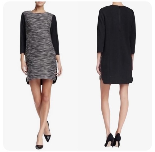 L’aubeblanc Tweed Wrap Dress Black Chanel Spring 2009 Runway Flower Sequin Tweed Dress - Size