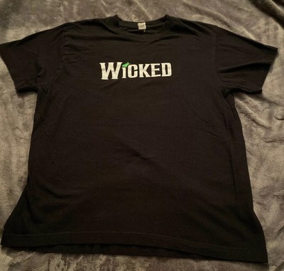 New WICKED Broadway Musical About Wizard Of Oz Men/'s Black T-Shirt Size S to 3XL