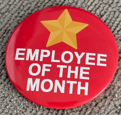 BUY 2 GET 1 FREE! Funny Workplace Pin Badge - Office Humour, Work Gift, Coworker