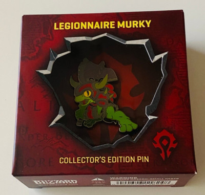 Blizzard World of Warcraft Legionnaire Murky Horde Murloc Pin Blizzcon 2016 LE