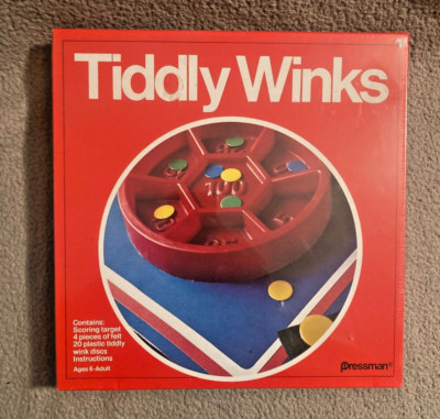 1978 Tiddly Winks by Pressman Board Game 1527