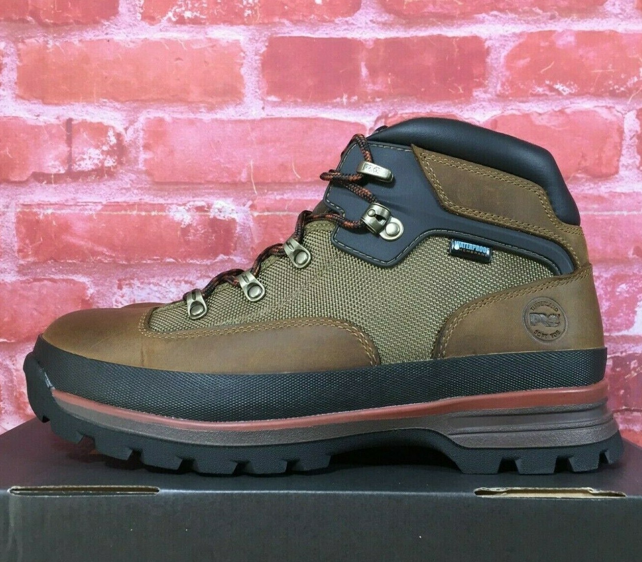 Preowned Timberland Men's Pro® Euro Hiker Soft Toe Work Boot