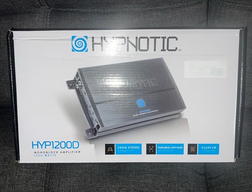 Hypnotic HYP1200.1 Class D Amplifier 1200watts Mono 2ohm | eBay