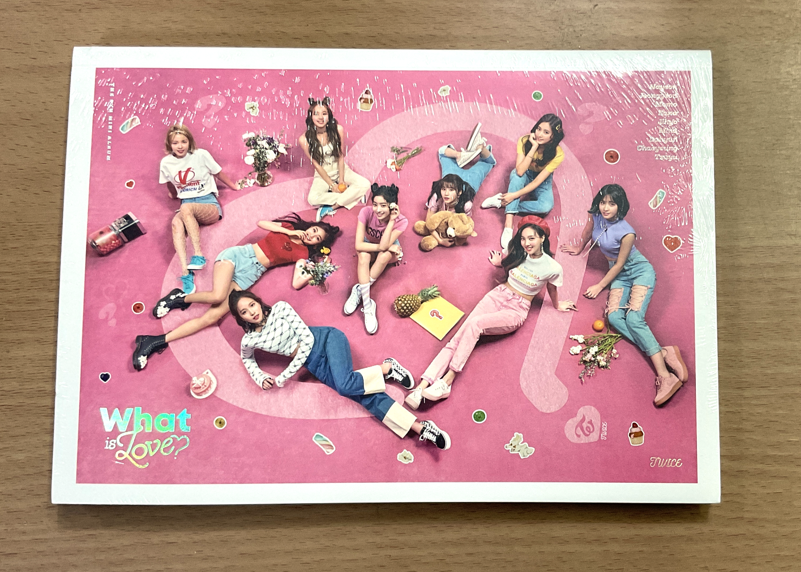 TWICE 5th Mini Album What Is Love + Folded Poster + Store