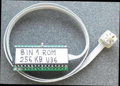 8 in 1 new 256 KB ROM expansion for Commodore 128 128D 128DCR U36 socket