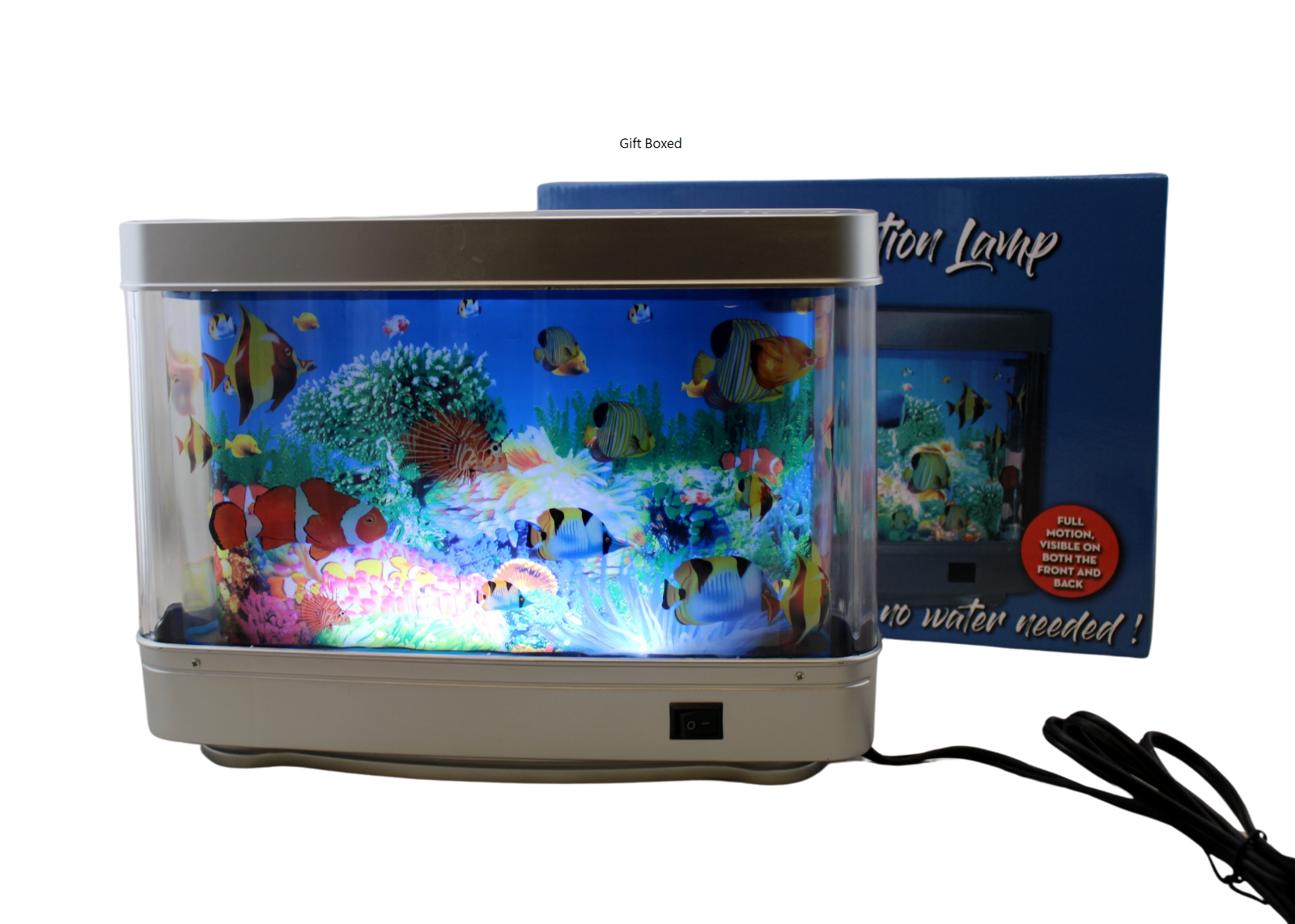 Realistic Moving Tropical Artificial Fish Aquarium Lamp Perfect for Kids Adults