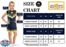 Little King NCAA Toddler/Youth Girls Team 2 Piece Cheer Dress-Michigan Wolverines-2T