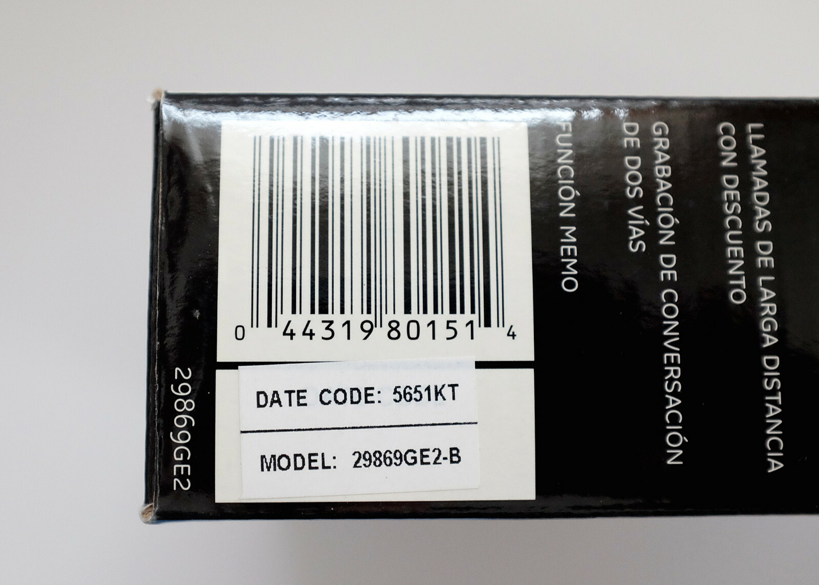 GE 29869GE2 Digital Messaging System with 4 Mailboxes, used in excellent cond.