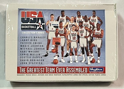 1992 Skybox Team USA Basketball Dream Team Unopened Factory 1992 Skybox Team USA Basketball Dream Team Unopened Factory