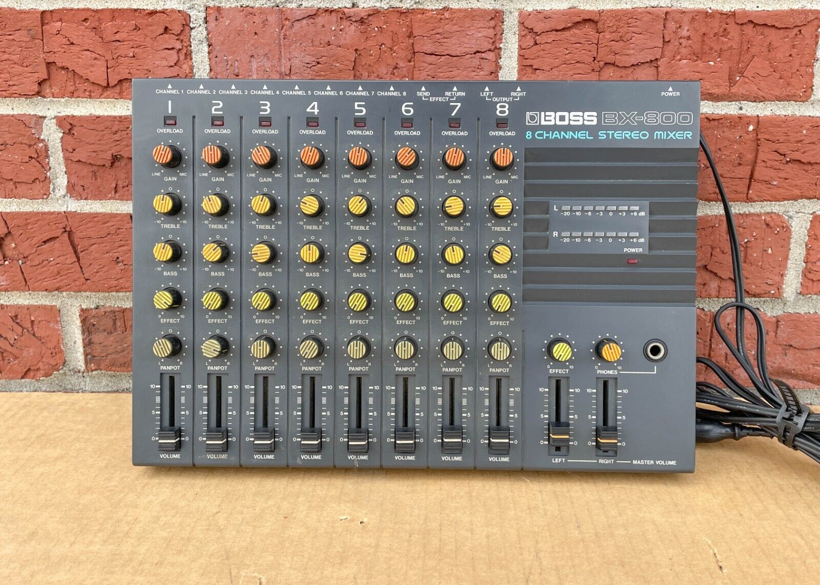 Boss BX-800 8-Channel Stereo Mixer Vintage Rare BX800 | eBay Boss BX-800 8-Channel Stereo Mixer Vintage Rare BX800 | eBay