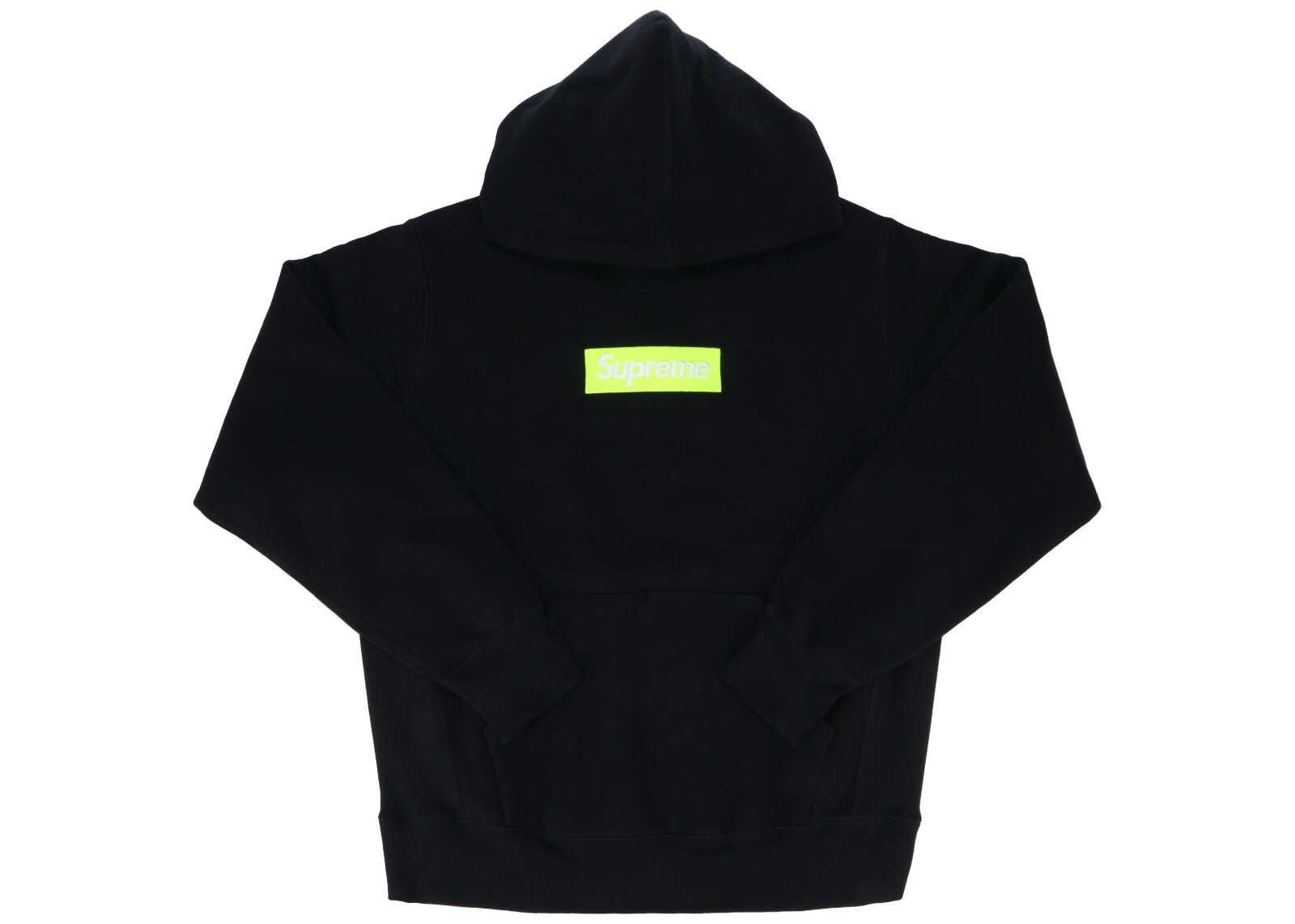 Supreme Box Logo Hooded Sweatshirt (FW17) Black - Size Large
