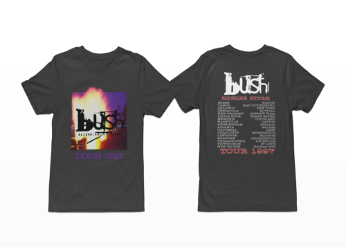Bush Rock 1997 Razorblade Suitcase Tour, 2 Sided, Vintage Bush Rock 1997 Razorblade Suitcase Tour, 2 Sided, Vintage
