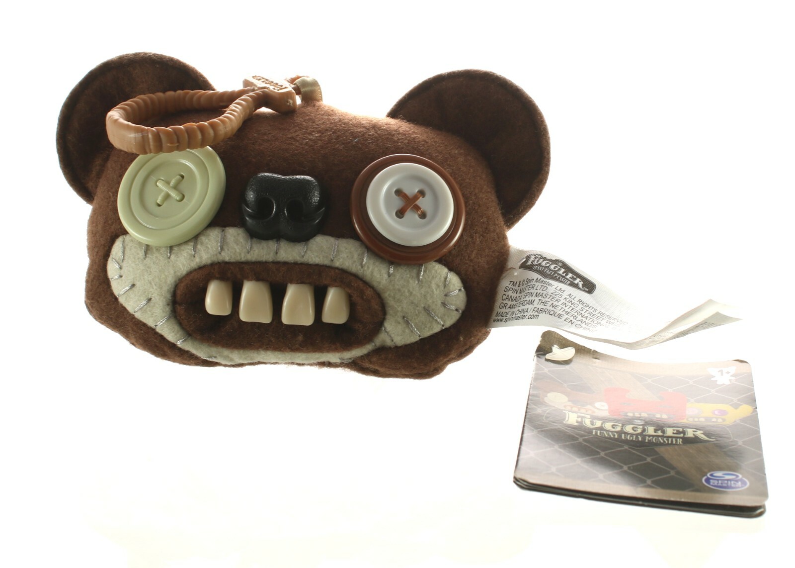 FUGGLER FUNNY UGLY MONSTER, COLLECTIBLE PLUSH CLIP-ON, TEDDY BEAR NIGHTMARE - BR | eBay