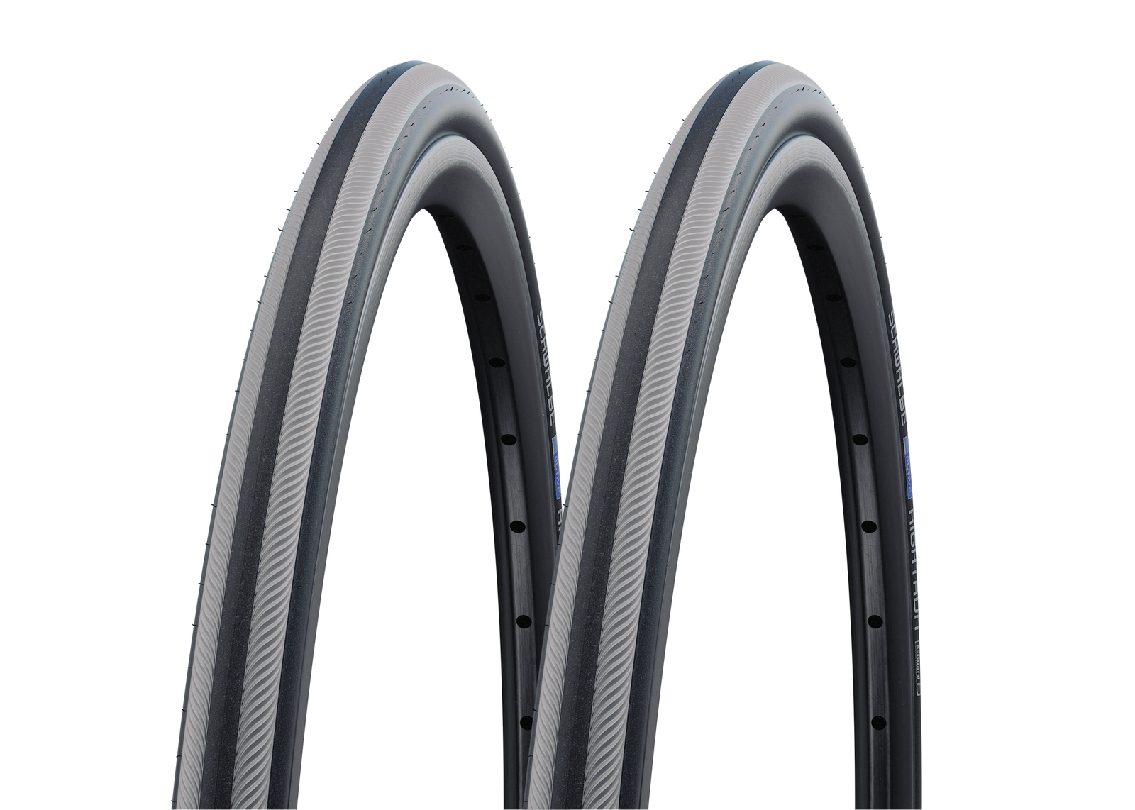 Schwalbe Rightrun Rollstuhl Reifen – 25-590 (26x1,00), Drahtreifen, Pannenschutz, 6-10 Bar