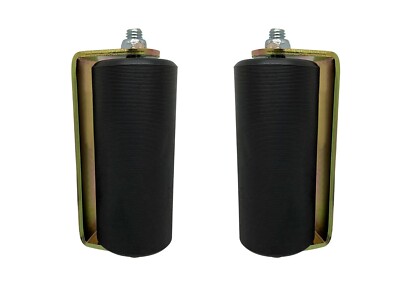 Slide Gate Guide Rollers 6'' Rear Post 2-Pack Heavy Duty Ball Bearing Guiders NEW