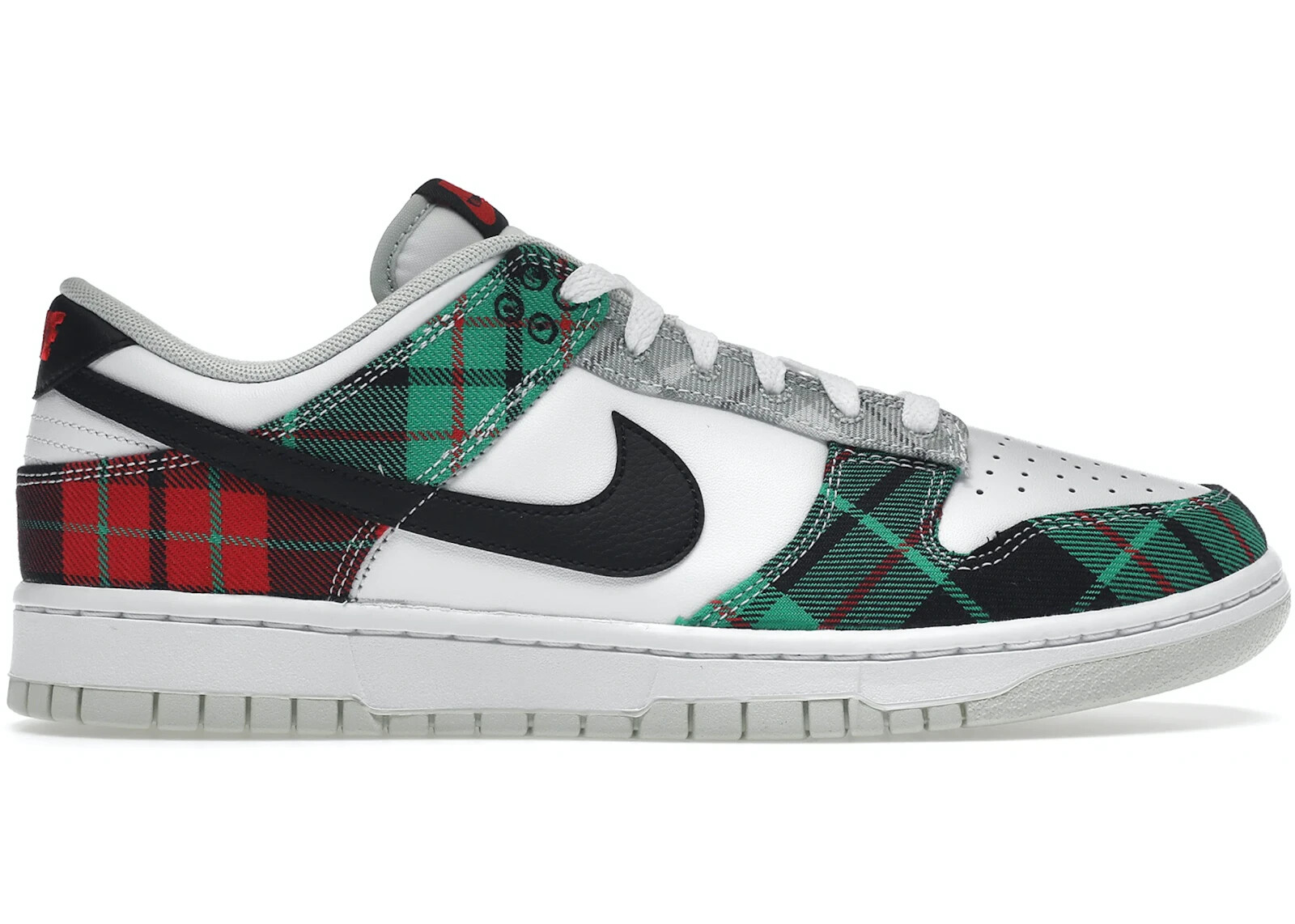 Size 5.5 - Nike Dunk Low Tartan Plaid DV0827-100 | eBay