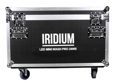 IRIDIUM Tour Case 4in1 für LED Mini Wash PRO 24WS