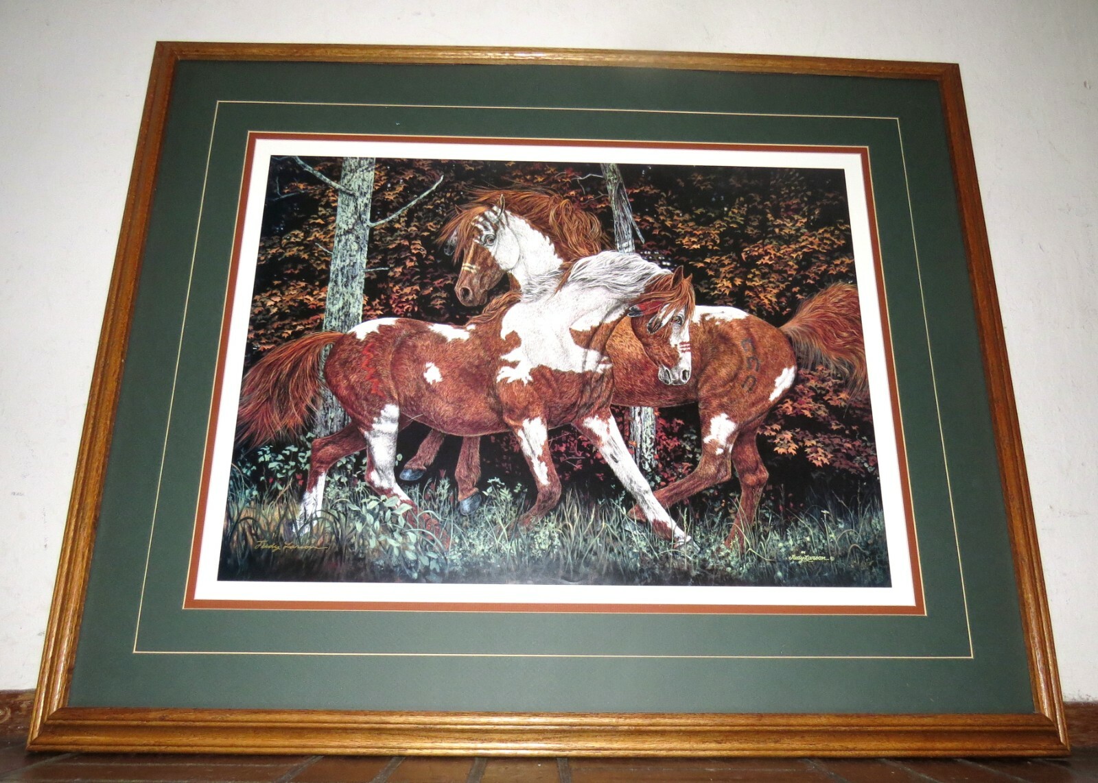 C50）ラーソン リトグラフSpirit only-horses &eagles $_57.JPG?set_id=8800005007