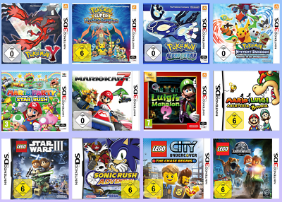 Nintendo DS 2DS 3DS Spiele Games | Super Mario, Zelda, Pokémon uvm  