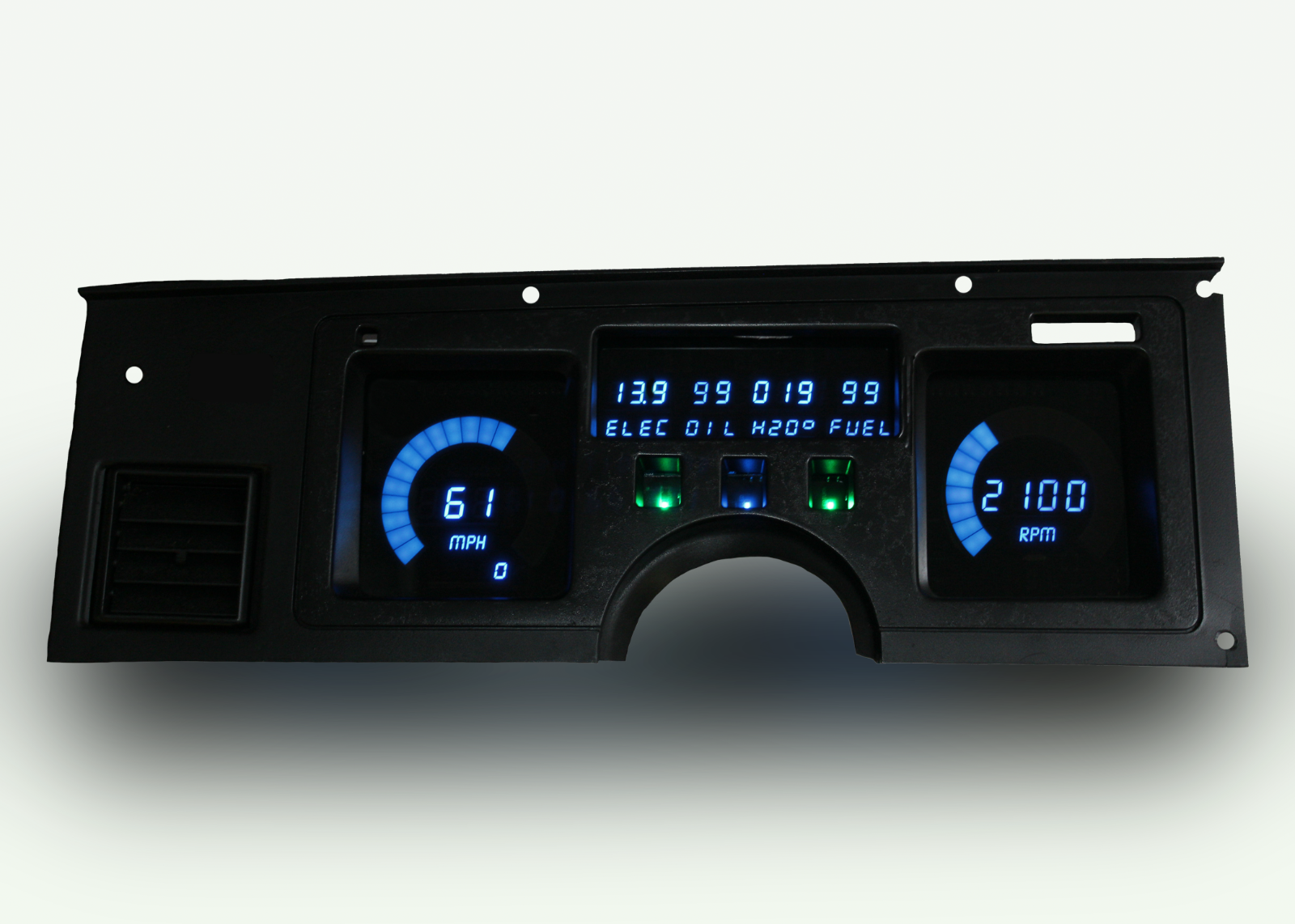 DASHページ LS SWAP 1984-1989 C4 Corvette Digital Dash Panel Blue LED