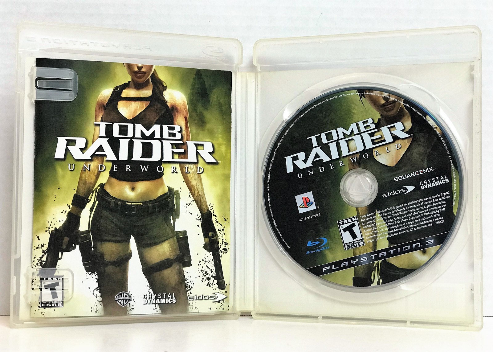 Tomb Raider: Underworld (Sony PlayStation 3, 2008) PS3