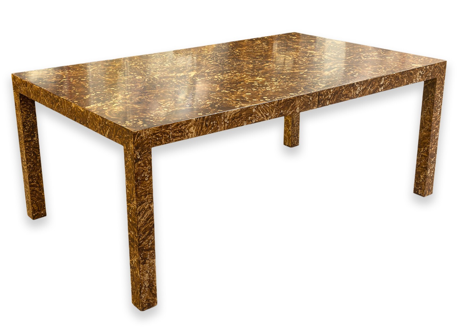 70s  PARSONS table vintage ミッドセンチュリー ポップ Vintage 1970s Parsons Table Orange Plastic Style MCM Retro