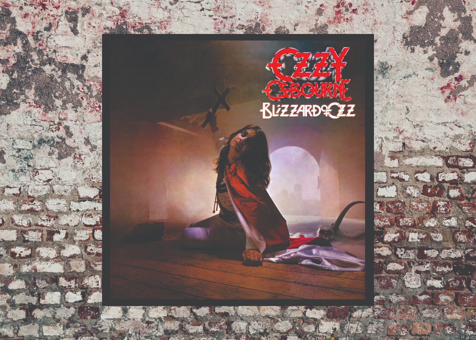 OZZY OSBOURNE BLIZZARD OF OZ ALBUM COVER POSTER/PRINT ART
