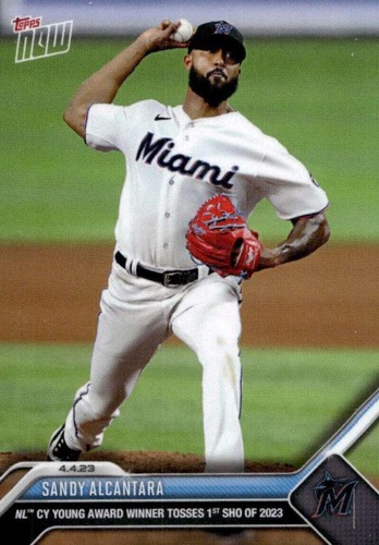 2023 Topps Now - Sandy Alcantara #46