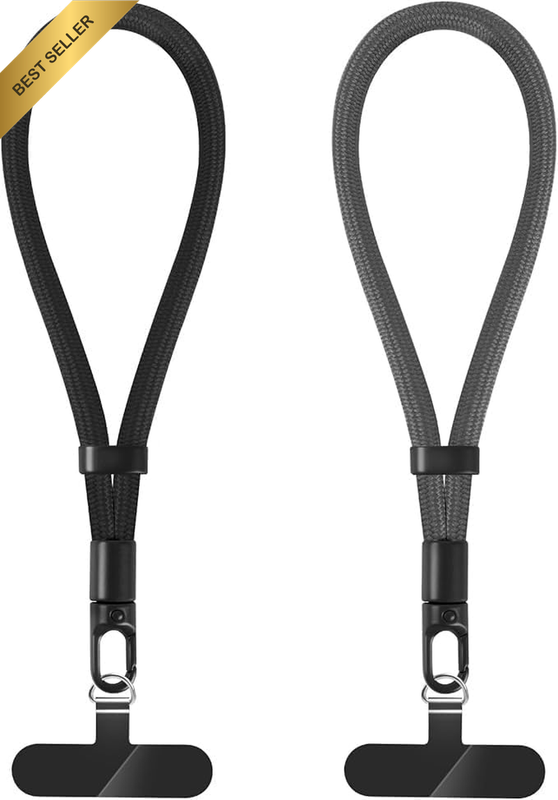 2PC Phone Lanyard Adjustable Wrist Strap Tether Tabs Mobile