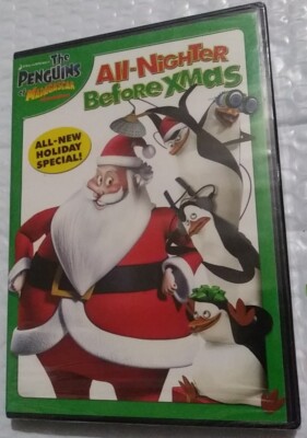 The Penguins of Madagascar The All-Nighter Before Christmas  DVD NEW SEALED KIDS