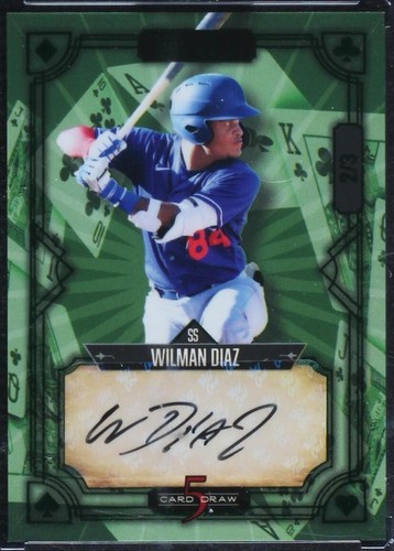 2023 Wild Card 5 Card Draw - Wilman Diaz #5CDCL-71