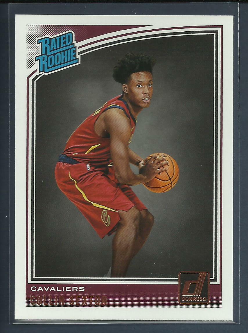 【99シリ RC AUTO】COLLIN SEXTON　DONRUSS Collin Sexton RC 2018-19 Panini Donruss RATED Rookie Card