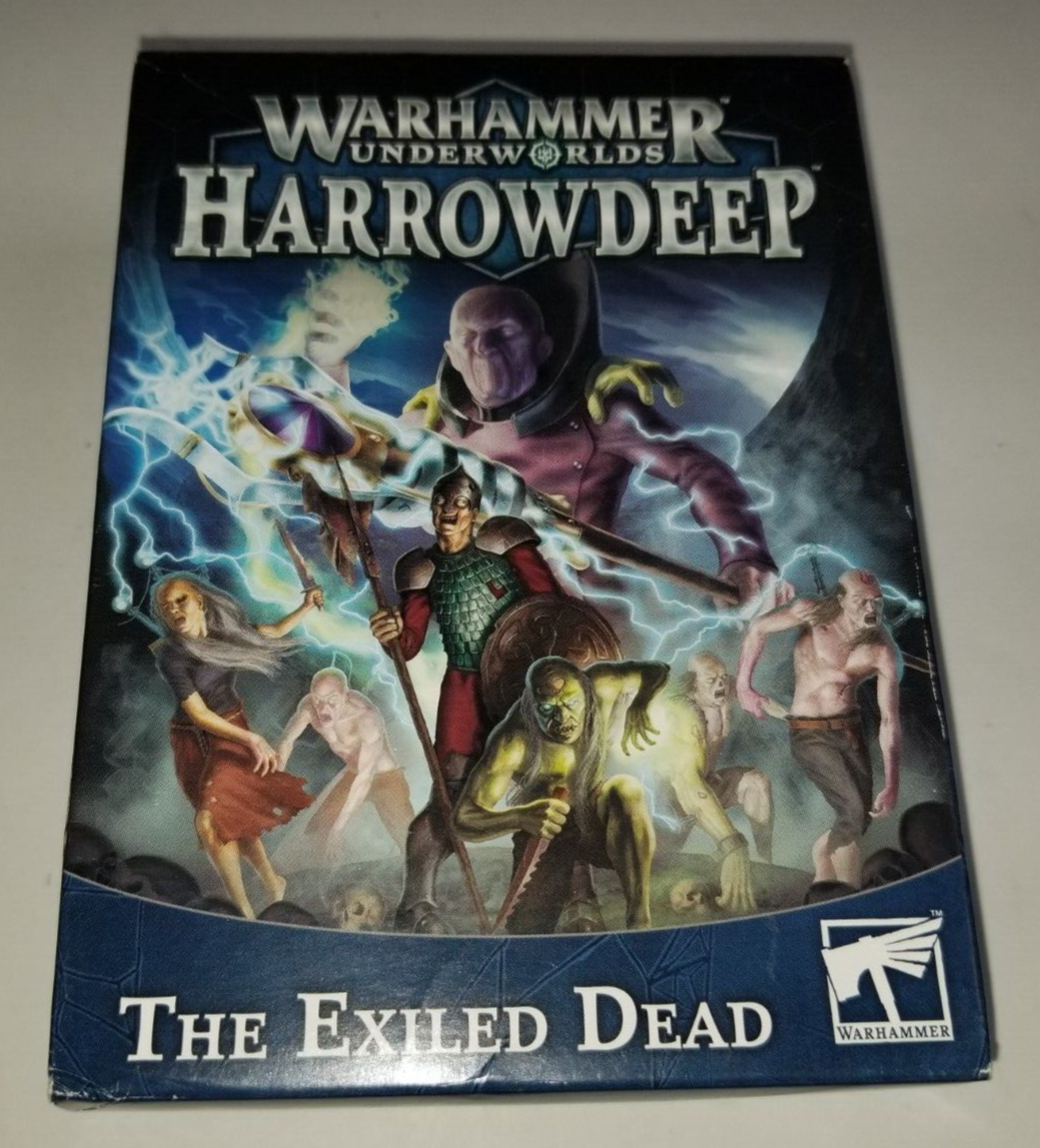 Warhammer Underworlds Harrowdeep The Exiled Dead GAW109-12 Поврежденная коробка