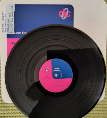 USURA - Sweat 12'' Vinyl record, trance / house promo 1993
