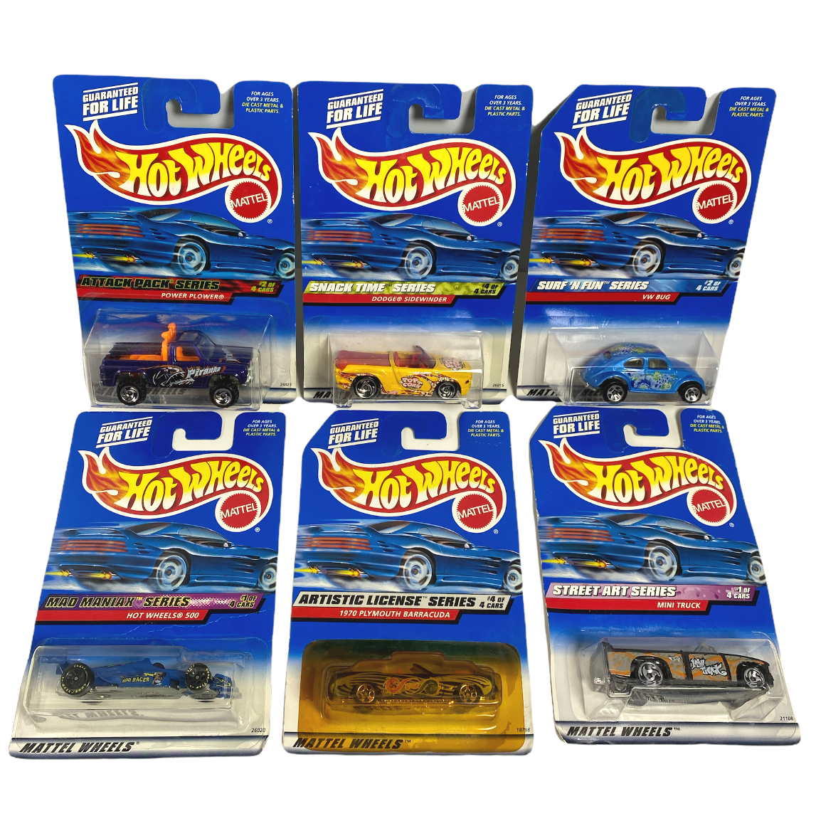 Hot Wheels 2016 HW Flames 10/10 '69 Mercury Cyclone Blue 100